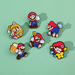 ขายส่งน่ารักการ์ตูน<span class=keywords><strong>Super</strong></span> Mariosโลหะป้ายเข็มกลัด<span class=keywords><strong>Mario</strong></span>โลหะผสมโลหะเคลือบฟันLapel Pinสําหรับของขวัญแฟชั่นเครื่องประดับเข็มกลัด - Product Image 2
