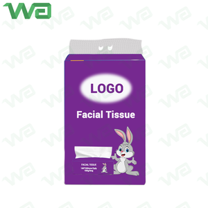 Bolsa de papel tisú de pulpa de madera virgen de 3 capas Tejido facial Suave 200 hojas 160g - Product Image 5