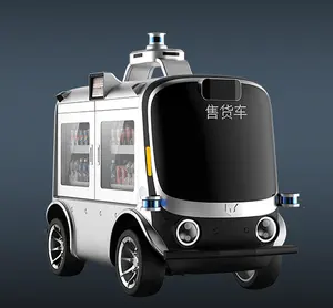 Electric Food Delivery Vehicle Robot Unmanned Self-driving Autonomous Agv Robot Kit Collaborative Robot