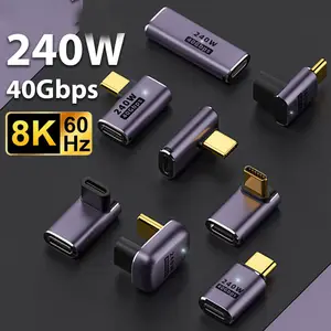 Metal USB C 3.1 Adapter OTG 10Gbps Fast Data Transfer Type-C 3A Charging Converter For Samsung Xiaomi Phone Macbook Pro Tablet