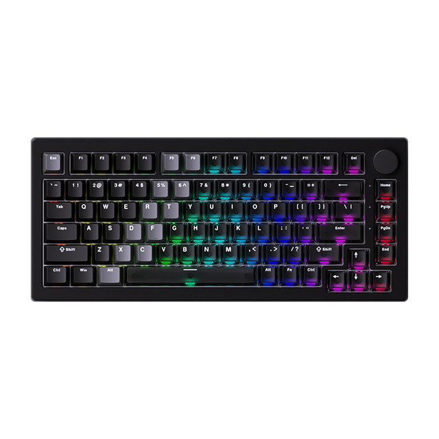 AKKO 5075 V3 HE Magnetic Switch Keyboard Rapid Trigger 0.005RT 8Khz Gasket Structure Wired Gaming Keyboard Hall Effect