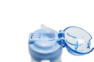 Libre de BPA de doble uso botella de agua potable botella 450ML lindo botella de alimentación de gran calibre multifuncional de la botella de leche del bebé - Product Image 4