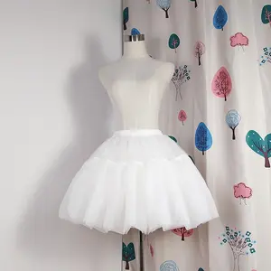 Own factory with good quality and good price Lolita skirt 45cm tutu cancan nohoop soft Yarn petticoat