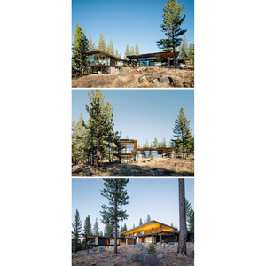 Villa moderna con estructura de acero ligero y diseño de techo plano para uso residencial - Product Image 2