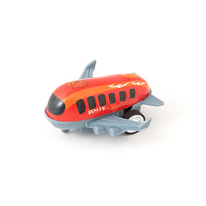 Mini Alloy Pullback Airplane Toy Model For Children 4-6 Years Old Cartoon Design Plastic Material - Product Image 4