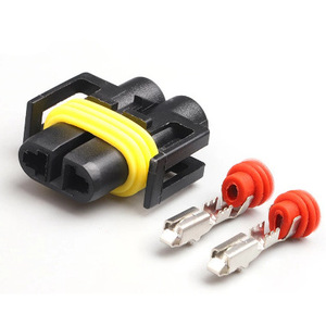 Automotive Connector H11 Fog <b>Light</b> <b>Socket</b> Sealed H8 H9 Xenon 12124819 Plug DJ7028Y-2.8-11 Male Female Car Use - Product Image 2