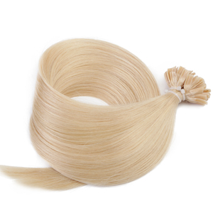 ผมต่อแบบ U-Tip ยี่ห้อ K.SWIS ผมแท้ 100% เวอร์จิ้น เรมี่  แบบเคราตินเชื่อมต่อ  ดับเบิ้ลดรอว์น  ตรง ไม่หลุดร่วง - Product Image 2