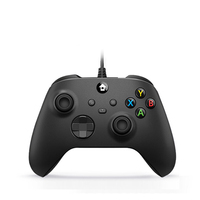 Manette de jeu filaire pour Xbox Series, design ergonomique avec retour de vibration, compatible avec plusieurs plateformes pour PC