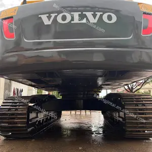 VOLVO EC350DL ekskavator bekas besar harga rendah mesin konstruksi bekas perayap hidrolik penggali