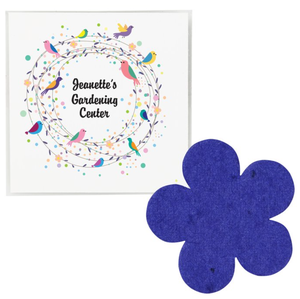Posavasos Circular de Papel con Semillas Plantables Personalizado, Regalo Promocional Ecológico con Impresión de Logotipo para Bares y Restaurantes - Product Image 2