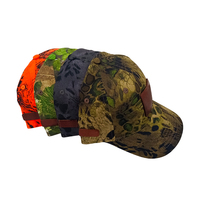 Chasse camo motif orange Chapeau