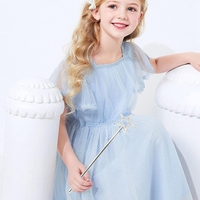 Baguette magique en argent de 13 pouces, baguette de fée princesse ange, bâtons de cosplay, baguette de fée pour les filles, costume de fête d'anniversaire