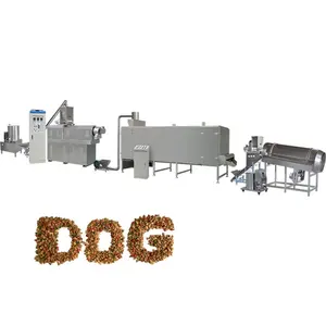อาหารสัตว์เลี้ยงสัตว์ปีกเม็ดอาหารสุนัข Kibble เครื่องทำโรงสีเครื่องทำ