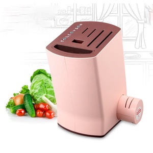 Bloc de Couteaux de Cuisine Professionnels Style Japonais avec Désinfection et Affûteur SKD002 – Offre Spéciale - Product Image 4