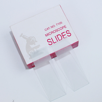 Medical Lab 50PCS 72PCS Customizable 7101 7105 Glass Microscope Slides