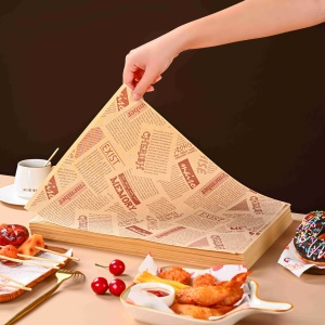 Papel de Embalaje de Alimentos Laminado con PE, Resistente a la Grasa y al Agua, Reciclable, para Envasar Bocadillos, Chocolate y Pan, Ecológico - Product Image 3