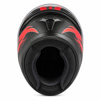 Casque de moto intégral YQH certifié DOT 3C, coque en PP ABS, visière transparente, 54-61 cm, pour la conduite sur route