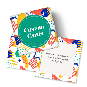 Stampa personalizzata messaggio stimolante per tornare a scuola bambini Pop-open Lunch Box note per il pranzo Set di carte - Product Image 1