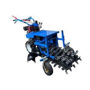 Trancheuse à chaîne mini diesel 18 CV homologuée CE, super durable et multifonctionnelle, pour mini-chargeuse compacte - Product Image 1