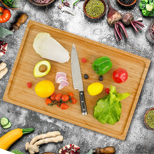 Planche à découper en bambou, 100 pièces, extensible, avec bols, tiroirs, planches graduées, vente en gros, lot de trois, boîte à <span class=keywords><strong>pain</strong></span>, découpe en vrac, simple - Product Image 5