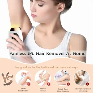 Kadınlar erkekler için profesyonel <span class=keywords><strong>IPL</strong></span> lazer tüy dökücü 990000 ev kullanımı için tüm vücut alanları için ağrısız kalıcı kaldırma yanıp söner - Product Image 4