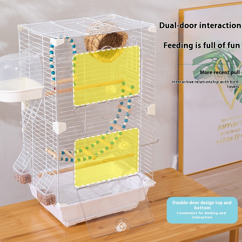 bird cage bird house white parrot cage high quality pet plastic removable bird nest birds cage breeding lovebirds mating box