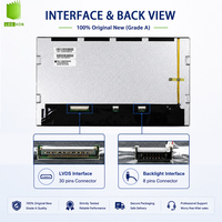 Layar LCD Industri Tianma P1560FHF2MA00 15.6 Inci FHD 1000 Nits LVDS Kontras Tinggi Tahan Suhu Luas