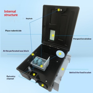 Caja de Cebo para Ratones con Ventana Visible y Cierre de Seguridad para el Control de Plagas de Roedores - Product Image 6