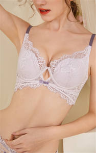 Soutien-gorge fin en dentelle à grande taille pour femmes, soutien-gorge français sexy à grande taille, soutien-gorge fin à grande taille, sous-vêtements pour femmes - Product Image 3