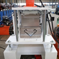 Machine de fabrication de gouttières et de tuyaux d'évacuation en acier pour systèmes de toiture métalliques, avec moteur à roulement, facile à utiliser, fabriquée en Chine