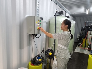 Pozo de pozo de agua salobre agua de mar salada Sistema de máquina de desalinización planta para riego agricultura - Product Image 4