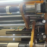 Laminateur sans solvant certifié CE A400, machine de laminage sans solvant pour une production à haute vitesse