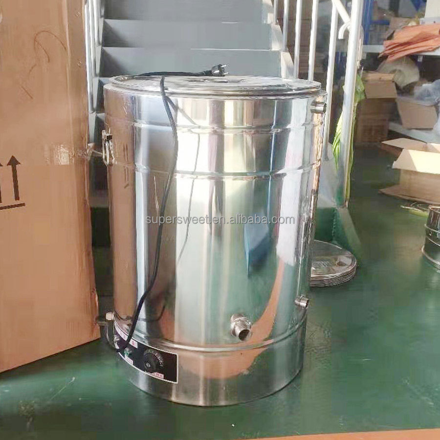 50kg/100kg/200kg Wax Melter 꿀 저장 탱크 스테인리스 스틸 저장 탱크