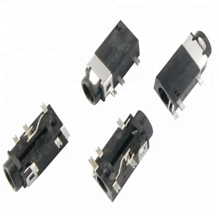 3.5mm 4 pin smd type phone jack