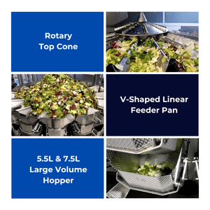 Cao Giấc Mơ vật liệu dính giải pháp multihead kết hợp định lượng 7.5L xô lớn cho salad/thịt - Product Image 4