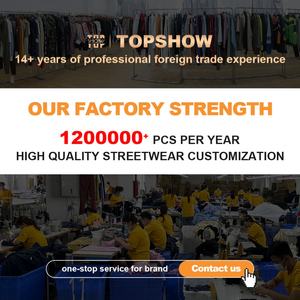 เสื้อยืดทรงบ็อกซี่ผู้ชาย TOPSHOW ผ้าฝ้าย แขนสั้น ไหล่ตก ทรงหลวม สไตล์เรียบง่าย สีพื้น ล้างสีแบบ Acid Wash สำหรับผู้ชาย - Product Image 6