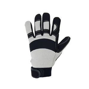 Gants de travail de sécurité antichocs design personnalisé Gants de protection du travail ordinaires de mécanicien, respirants et antidérapants - Product Image 1