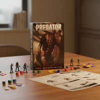 Figura de Acción de PVC a Escala 1/12 para NECA 51569 Predator con Función de Soplador de Aire, Embalaje Original, Ultimate Ahab