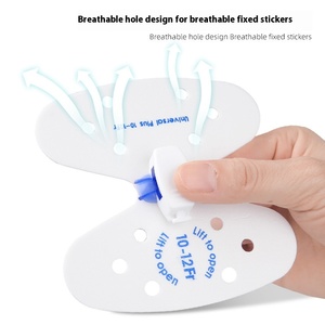 समायोज्य तितली-प्रकार की बकल विंग त्वचा सतह कैथीटर निर्धारण पैच व्यायाम पुनर्वास उपकरण तनाव को कम करते हैं - Product Image 5