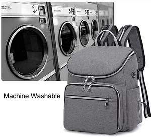 Bolsa de Pañales Multifuncional Personalizada para Mamá, Bolsa de Viaje para Bebé, Mochila para Pañales - Product Image 2