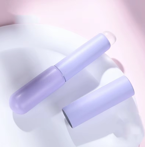 <b>Custom</b> Logo Silicone Lip Brush with Cap Portable Lip Gloss Balm Concealer Applicator - Product Image 4