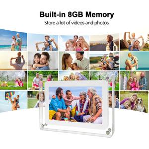 8 Go de stockage 5 pouces Crystal Sexy Video Blue Film <span class=keywords><strong>Hd</strong></span> Sexy Remote Controller Date <span class=keywords><strong>Download</strong></span> In Mp4 Acrylic Digital Photo Frame - Product Image 4