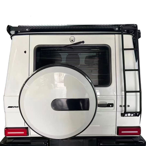 NOUVEAU <span class=keywords><strong>Porte</strong></span>-bagages de toit en acier inoxydable pour <span class=keywords><strong>Mercedes</strong></span> Classe G W464 W463A avec échelle - Product Image 3