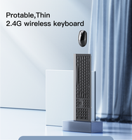 Ensemble clavier et souris sans fil 2.4g de haute qualité, ergonomique Usb, puce intelligente, clavier muet, souris Combo