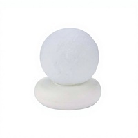 Design moderne pour la décoration de chambre, lampe rechargeable à intensité variable blanc chaud, adorable mini lampe de nuit LED en forme de lune
