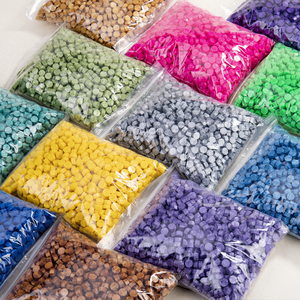 Nhà Máy Bán buôn bát giác sáp con dấu hạt 115 màu sắc có sẵn số lượng lớn niêm phong sáp tem hạt - Product Image 3