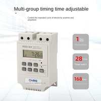 Sakelar Timer Daya Tinggi 60A 220V Model KG316T 60A 220V untuk Peralatan Rumah Tangga Dapat Menangani Daya 6000W