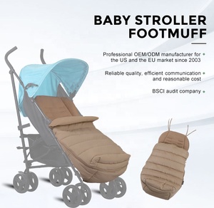 Cerniera inverno poliestere universale <span class=keywords><strong>passeggino</strong></span> pieghevole vestiti appena nati <span class=keywords><strong>sacco</strong></span> a pelo bambino con cerniera - Product Image 2