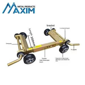 Plataforma Móvil para Autos Tipo Palanca con Ruedas Fijas, Plataforma para Estacionamiento, Elevación de Autos, <span class=keywords><strong>Remolque</strong></span>, <span class=keywords><strong>Rueda</strong></span> <span class=keywords><strong>Auxiliar</strong></span> - Product Image 3