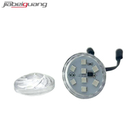 Ampoules Cabochon à 12 LED/pièce, Lumières LED RGB DC24V pour Manèges